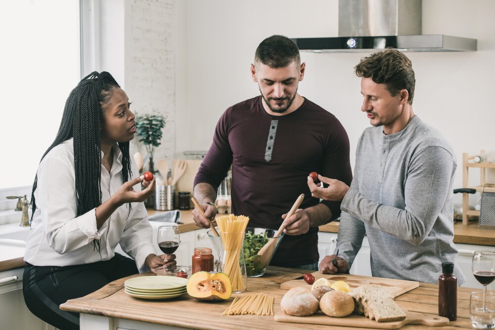 group cooking class